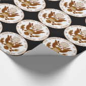 U.S. Gericht-Siegel Geschenkpapier (Ecke)