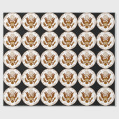 U.S. Gericht-Siegel Geschenkpapier (Flach)