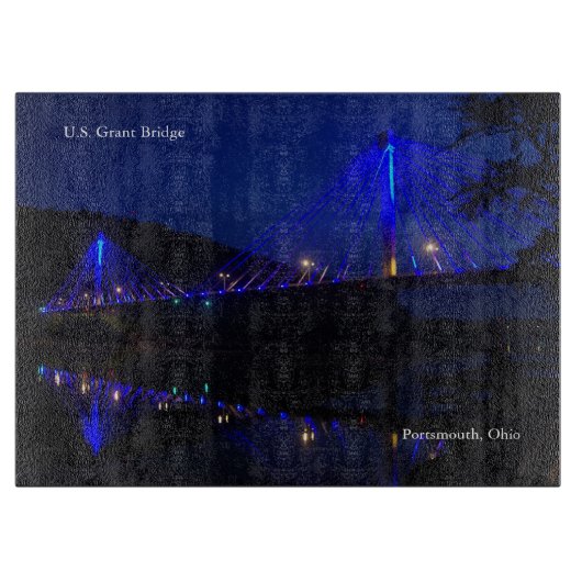 U.S. Grant Bridge Schneidebrett (Vorderseite)