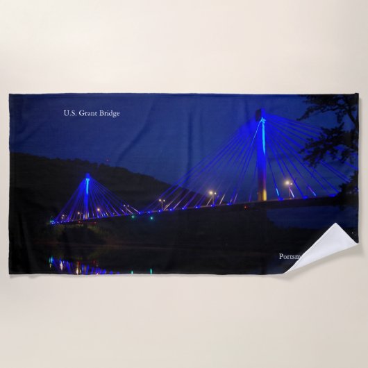 U.S. Grant Bridge Strandtuch (Vorderseite)