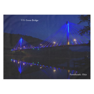 U.S. Grant Bridge tablecloth Tischdecke
