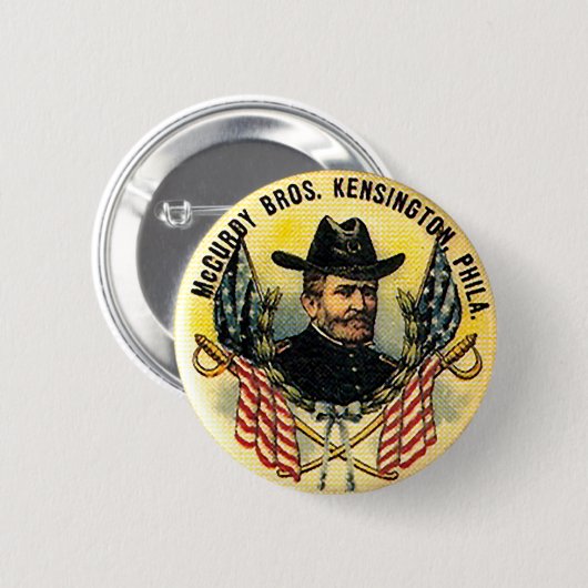 U.S. Grant - Knopf Button (Vorne & Hinten)