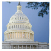 U.S. Hauptstadt an der Dämmerung, Washington DC Fliese (Vorderseite)