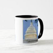 U.S. Hauptstadt an der Dämmerung, Washington DC Tasse (VorderseiteRechts)