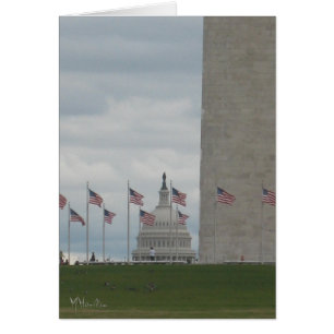 U.S. Hauptstadt und Washington-Monument