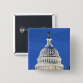 U.S. Hauptstadtshaube Button (Vorne & Hinten)