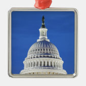U.S. Hauptstadtshaube Silbernes Ornament (Vorne)