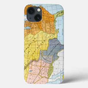 U.S. KARTE, 1776-1884 Case-Mate iPhone HÜLLE