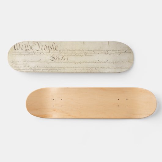 U.S. Konstitution Skateboard (Horizontal)