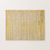 U.S. Konstitutions-Puzzlespiel (252 Stücke) Puzzle (Horizontal)