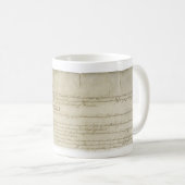 U.S. Konstitutions-Tasse Kaffeetasse (VorderseiteRechts)