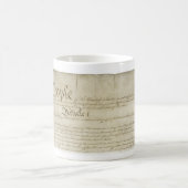 U.S. Konstitutions-Tasse Kaffeetasse (Mittel)