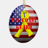 U.S. Küstenwache Keramik Ornament (Rechts)