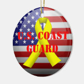 U.S. Küstenwache Keramik Ornament (Links)