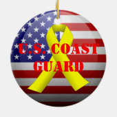 U.S. Küstenwache Keramik Ornament (Hinten)