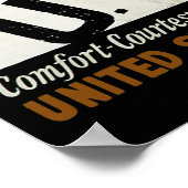 U.S.L. ~ Komfort, Höflichkeit, Sicherheit, Geschwi Poster (Ecke)