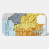 U.S. MAP, 1776-1884 Case-Mate iPhone HÜLLE (Rückseite (Horizontal))