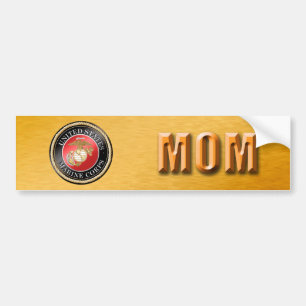 U.S. Marine Corps Mom Bumper Sticker Autoaufkleber