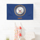 U.S. Marine-Familien-Fahne Banner (Insitu)