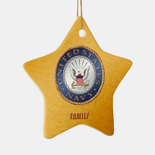 U.S. Marine-Familien-Keramik-Verzierung Keramik Ornament (Rechts)