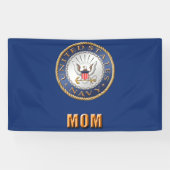 U.S. Marine-Mama-Fahne Banner (Horizontal)