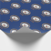 U.S. Marine-Packpapier Geschenkpapier (Ecke)