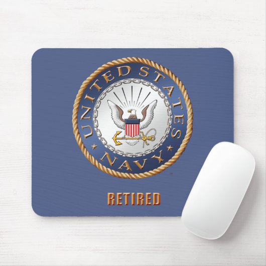 U.S. Marine pensioniertes Mousepad (Mit Mouse)
