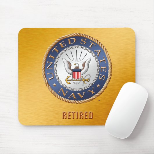 U.S. Marine pensioniertes Mousepad (Mit Mouse)