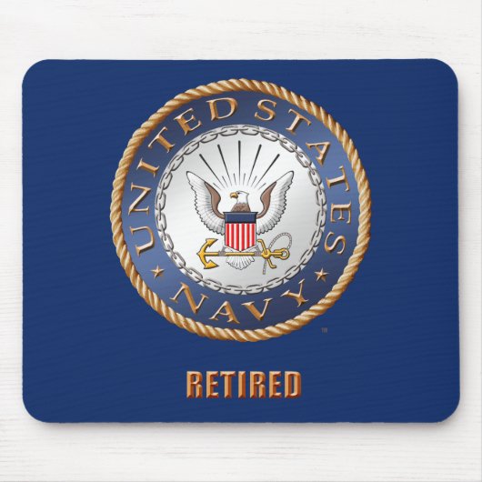 U.S. Marine pensioniertes Mousepad (Vorne)