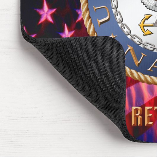 U.S. Marine pensioniertes Mousepad (Ecke)