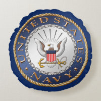 U.S. Marine-rundes Kissen