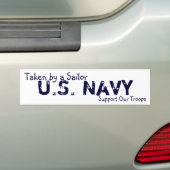 U.S. Marine, stützen unsere Truppen, genommen von Autoaufkleber (Auf Auto)
