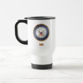 U.S. Marine-Vater-Reise/Pendler-Tasse Reisebecher (Links)