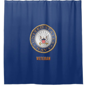 U.S. Marine-Veteranen-Duschvorhang Duschvorhang