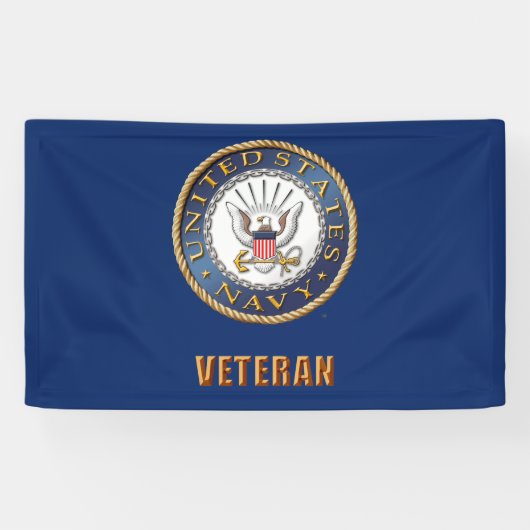U.S. Marine-Veteranen-Fahne Banner (Horizontal)