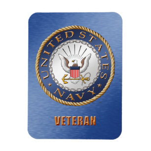 U.S. Marine-Veteranen-flexibler Foto-Magnet Magnet