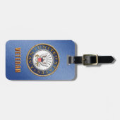 U.S. Marine-Veteranen-Gepäckanhänger Gepäckanhänger (Vorderseite horizontal)