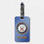 U.S. Marine-Veteranen-Gepäckanhänger Gepäckanhänger (Rückseite vertikal)