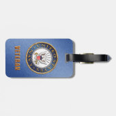 U.S. Marine-Veteranen-Gepäckanhänger Gepäckanhänger (Rückseite horizontal)