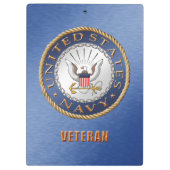 U.S. Marine-Veteranen-Klemmbrett Klemmbrett (Rückseite)