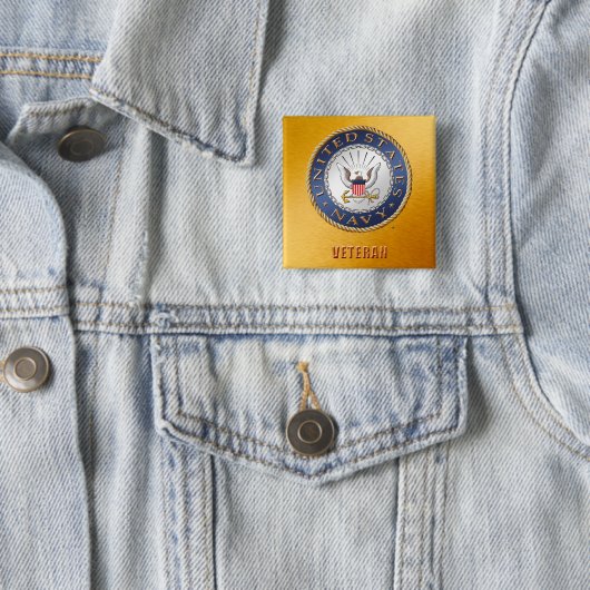 U.S. Marine-Veteranen-Knopf Button (Beispiel)