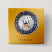 U.S. Marine-Veteranen-Knopf Button (Vorderseite)