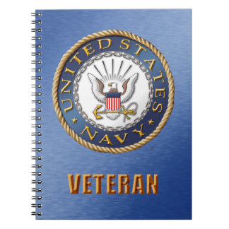 U.S. Marine-Veteranen-Spirale-Foto-Notizbuch Notizblock
