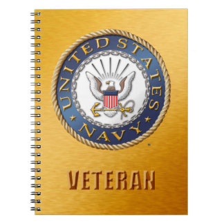 U.S. Marine-Veteranen-Spirale-Foto-Notizbuch Notizblock