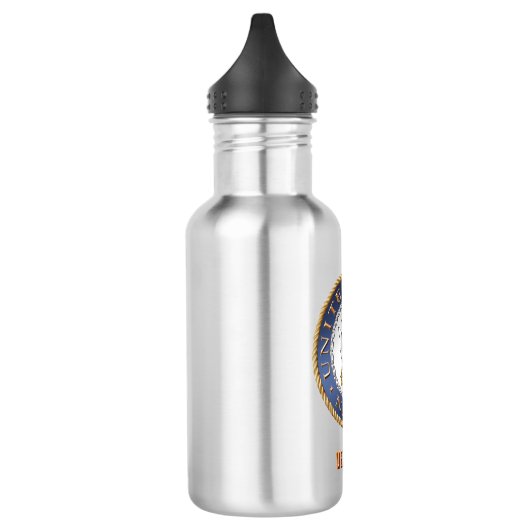 U.S. Marine-Veteranen-Wasser-Flasche Edelstahlflasche (Links)