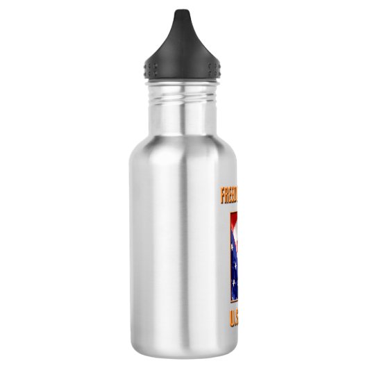 U.S. Marine-Wasser-Flasche Edelstahlflasche (Links)