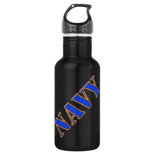 U.S. Marine-Wasser-Flasche Edelstahlflasche (Vorderseite)