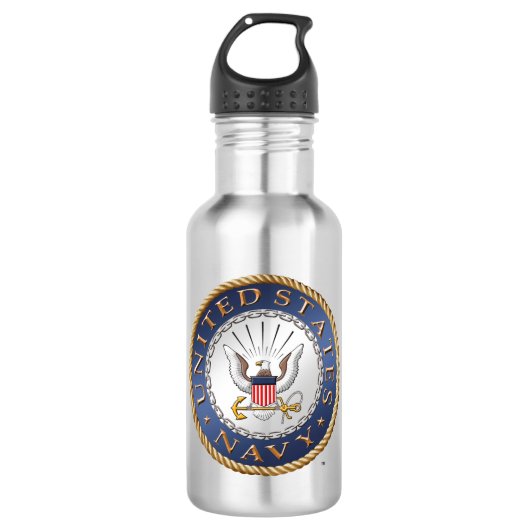 U.S. Marine-Wasser-Flasche Trinkflasche (Vorderseite)
