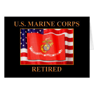 U.S. Marineinfanteriekorps-Anmerkungs-Karte
