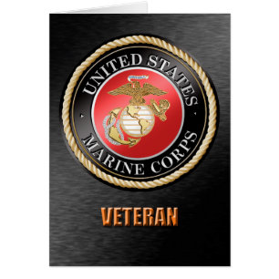 U.S. Marineinfanteriekorps-Veteranen-Karte